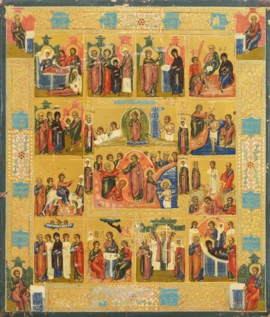 ICONA RUSSA DEL XIX SECOLO - 