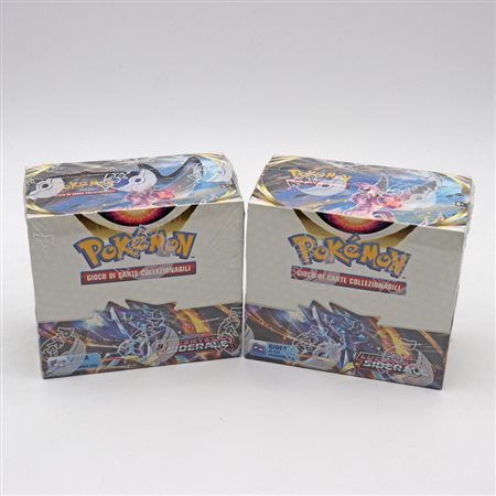The Pokémon Company  
Lotto di due Display da 36 Bustine Sigillati, Lucentezza Siderale [ITA] 2022
 