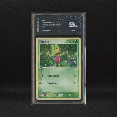 The Pokémon Company  
Treecko #7 Holo (Swirl) Poké Ball, Nintendo Black Star Promos [ITA] 2004
 