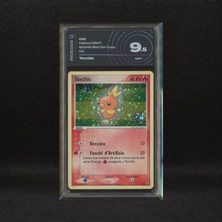 The Pokémon Company  
Torchic #6 Holo (Swirl) Poké Ball, Nintendo Black Star Promos [ITA] 2004
 