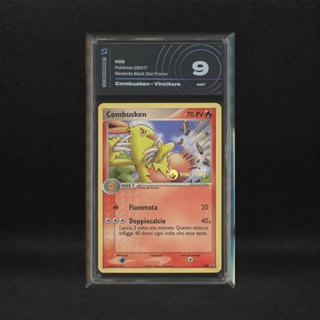 The Pokémon Company  
Combuskien #9 "Vincitore", Nintendo Black Star Promos [ITA] 2003
 