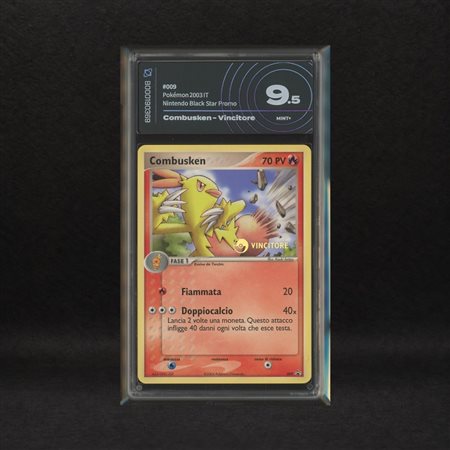 The Pokémon Company  
Combuskien #9 "Vincitore", Nintendo Black Star Promos [ITA] 2003
 