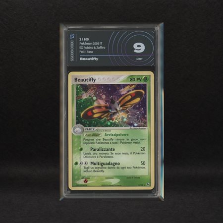 The Pokémon Company  
Beautifly #2 Holo, EX Rubino e Zaffiro [ITA] 2003
 