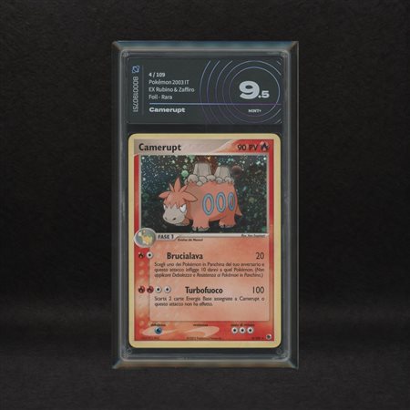 The Pokémon Company  
Camerupt #4 Holo, EX Rubino e Zaffiro [ITA] 2003
 