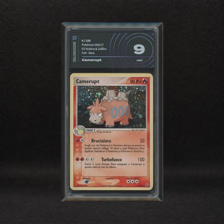 The Pokémon Company  
Camerupt #4 Holo (Swirl), EX Rubino e Zaffiro [ITA] 2003
 