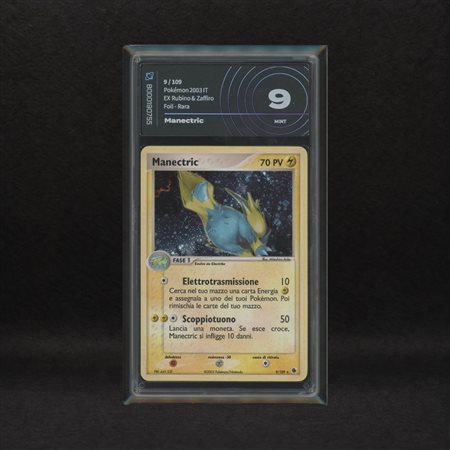 The Pokémon Company  
Manectric #9 Holo, EX Rubino e Zaffiro [ITA] 2003
 