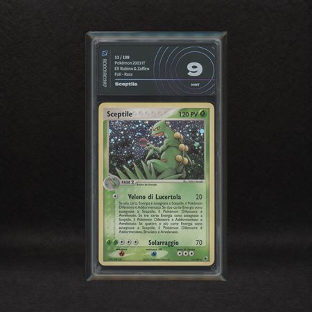 The Pokémon Company  
Sceptile #11 Holo (Swirl) , EX Rubino e Zaffiro [ITA] 2003
 