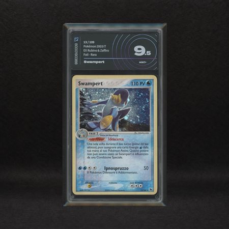 The Pokémon Company  
Swampert #13 Holo, EX Rubino e Zaffiro [ITA] 2003
 