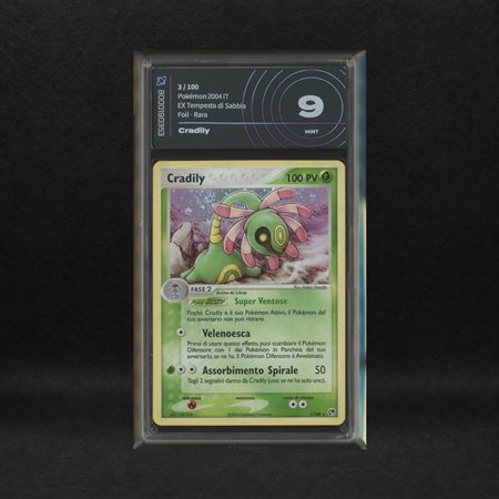 The Pokémon Company  
Cradily #3 Holo (Swirl), EX Tempesta di Sabbia [ITA] 2004
 
