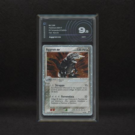 The Pokémon Company  
Aggron ex #95 Holo, EX Tempesta di Sabbia [ITA] 2004
 