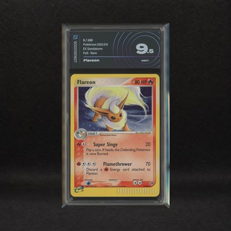 The Pokémon Company  
Flareon #5 Holo, EX Sandstorm [ENG] 2003
 