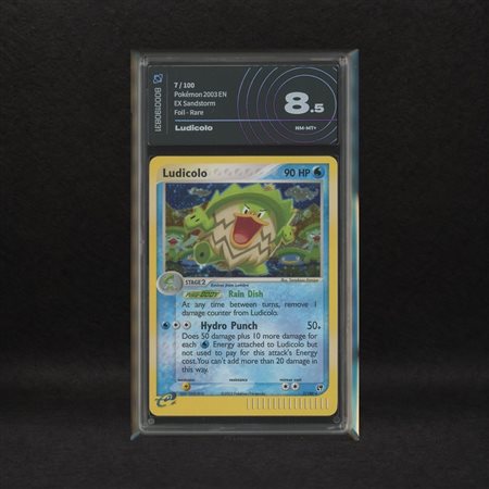 The Pokémon Company  
Ludicolo #7 Holo, EX Sandstorm [ENG] 2003
 
