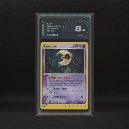 The Pokémon Company  
Lunatone #8 Holo (Swirl), EX Sandstorm [ENG] 2003
 