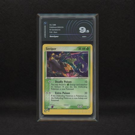 The Pokémon Company  
Seviper #11 Holo, EX Sandstorm [ENG] 2003
 