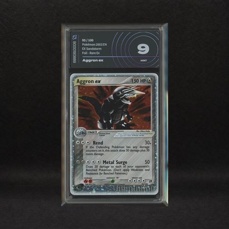 The Pokémon Company  
Aggron ex #95 Holo, EX Sandstorm [ENG] 2003
 