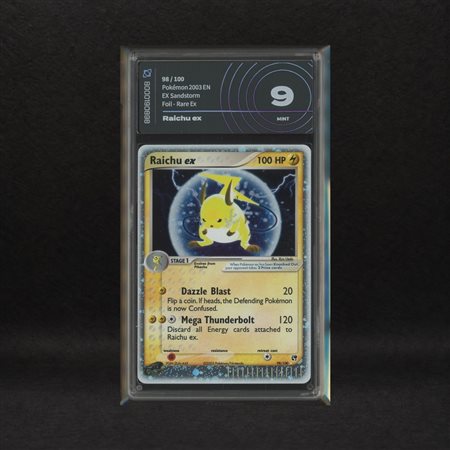 The Pokémon Company  
Raichu ex #98 Holo (Swirl), EX Sandstorm [ENG] 2003
 