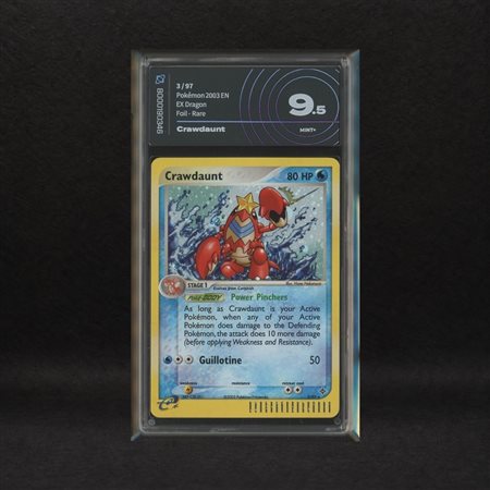 The Pokémon Company  
Crawdaunt #3 Holo, EX Dragon [ENG] 2003
 