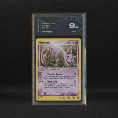 The Pokémon Company  
Grumpig #6 Holo, EX Dragon [ENG] 2003
 