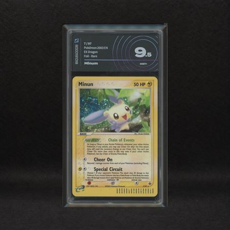 The Pokémon Company  
Minun #7 Holo, EX Dragon [ENG] 2003
 