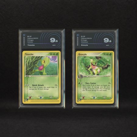 The Pokémon Company  
Grass Starter Hoenn Lot: Treecko #80, Grovyle #31, EX Dragon [ENG] 2003
 