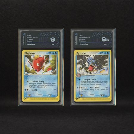 The Pokémon Company  
Magikarp Evolution Line Lot: Magikarp #60, Gyarados #32, EX Dragon [ENG] 2003
 