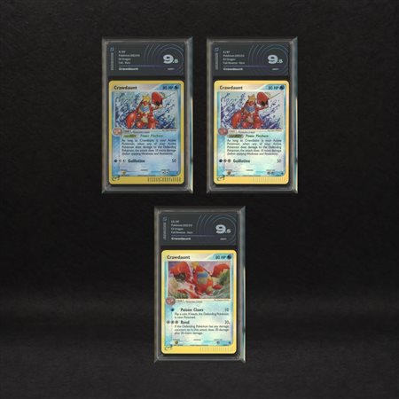 The Pokémon Company  
Crawdaunt Lot: Crawdaunt #3 Holo, Crawdaunt #13-32 Reverse Holo, EX Dragon [ENG] 2003
 