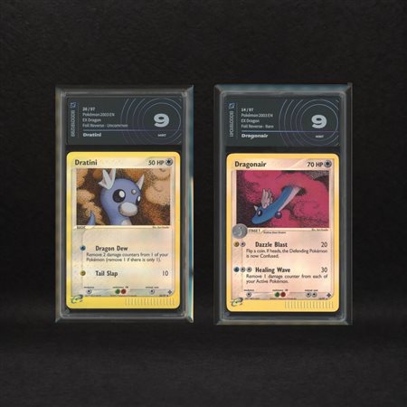 The Pokémon Company  
Dragon Kanto Reverse Holo Lot: Dratini #26, Dragonair #14, EX Dragon [ENG] 2003
 