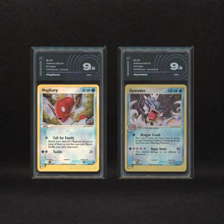 The Pokémon Company  
Magikarp Evolution Line Reverse Holo Lot: Magikarp #60, Gyarados #32, EX Dragon [ENG] 2003
 