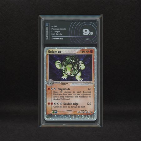 The Pokémon Company  
Golem ex #91 Holo, EX Dragon [ENG] 2003
 