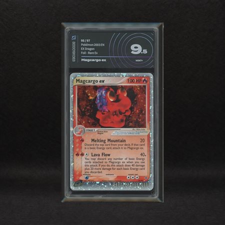 The Pokémon Company  
Magcargo ex #95 Holo, EX Dragon [ENG] 2003
 