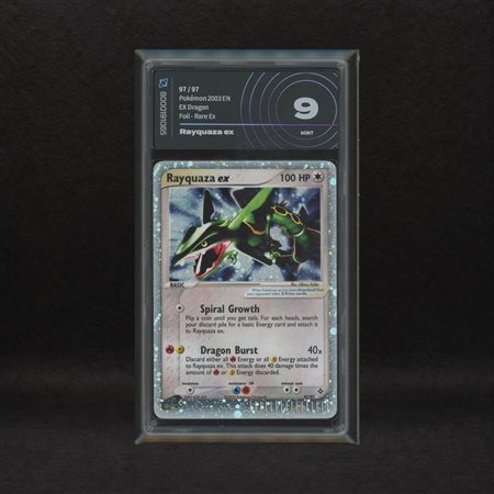 The Pokémon Company  
Rayquaza ex #97 Holo, EX Dragon [ENG] 2003
 