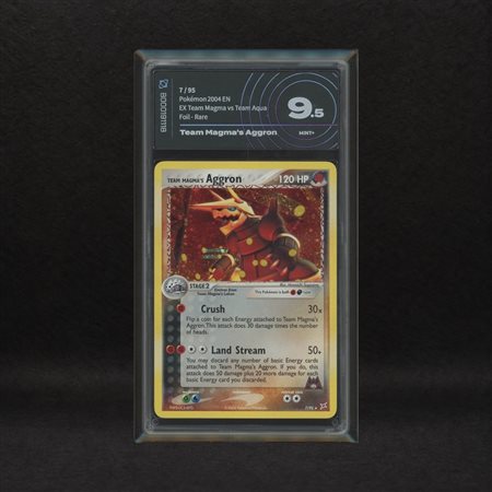 The Pokémon Company  
Team Magma's Aggron #7 Holo, EX Team Magma vs Team Aqua [ENG] 2004
 