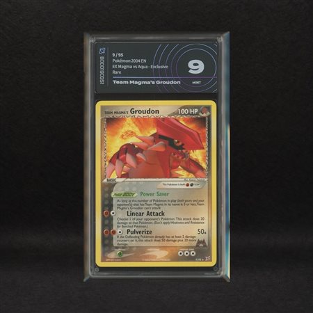 The Pokémon Company  
Team Magma's Groudon #9 (Exclusive Non-Holo), EX Team Magma vs Team Aqua [ENG] 2004
 