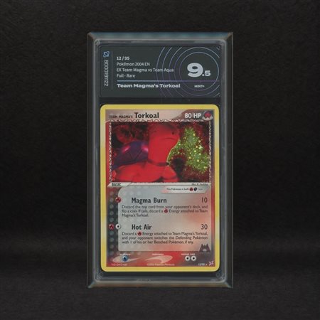 The Pokémon Company  
Team Magma's Torkoal #12 Holo, EX Team Magma vs Team Aqua [ENG] 2004
 