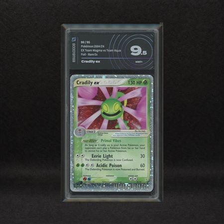 The Pokémon Company  
Cradily ex #90 Holo (Swirl), EX Team Magma vs Team Aqua [ENG] 2004
 