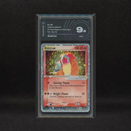 The Pokémon Company  
Entei ex #91 Holo (Swirl), EX Team Magma vs Team Aqua [ENG] 2004
 