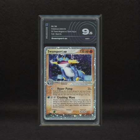 The Pokémon Company  
Swampert ex #95 Holo, EX Team Magma vs Team Aqua [ENG] 2004
 