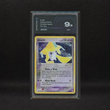 The Pokémon Company  
Jirachi #8 Holo, EX Hidden Legends [ENG] 2004
 