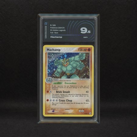 The Pokémon Company  
Machamp #9 Holo, EX Hidden Legends [ENG] 2004
 