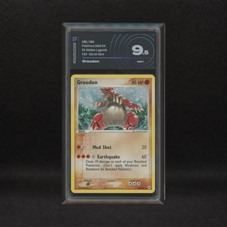 The Pokémon Company  
Groudon #102 Holo - Secret, EX Hidden Legends [ENG] 2004
 