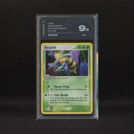 The Pokémon Company  
Beedrill #1 Holo (Swirl), EX FireRed & LeafGreen [ENG] 2004
 