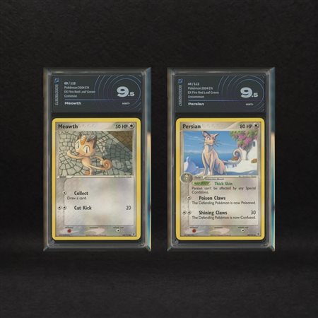 The Pokémon Company  
Meowth #69 & Persian #44 Lot, EX FireRed & LeafGreen [ENG] 2004
 