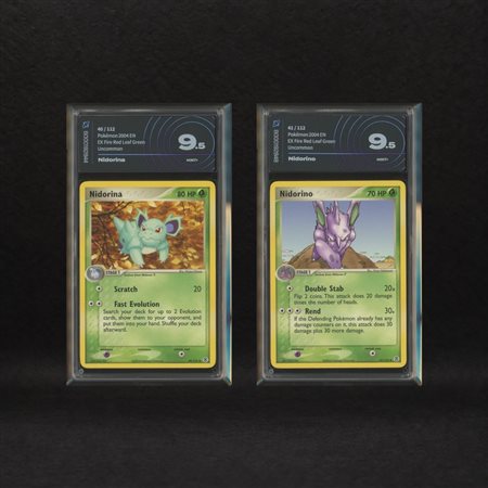 The Pokémon Company  
Nidorina #40 & Nidorino #41 Lot, EX FireRed & LeafGreen [ENG] 2004
 
