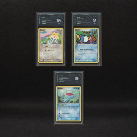 The Pokémon Company  
Johto Fan-Favorite Lot: Togepi #50, Marill #68, Wooper #81, EX Team Rocket Returns [ENG] 2004
 