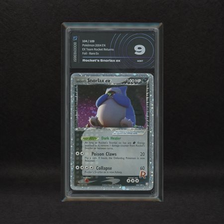 The Pokémon Company  
Rocket's Snorlax ex #104 Holo (Swirl), EX Team Rocket Returns [ENG] 2004
 
