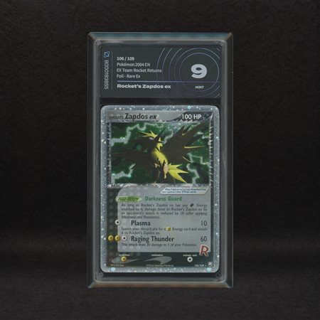 The Pokémon Company  
Rocket's Zapdos ex #106 Holo, EX Team Rocket Returns [ENG] 2004
 