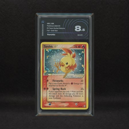 The Pokémon Company  
Torchic Gold Star #108 Holo, EX Team Rocket Returns [ENG] 2004
 