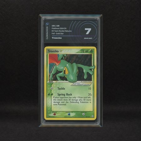 The Pokémon Company  
Treecko Gold Star #109 Holo, EX Team Rocket Returns [ENG] 2004
 