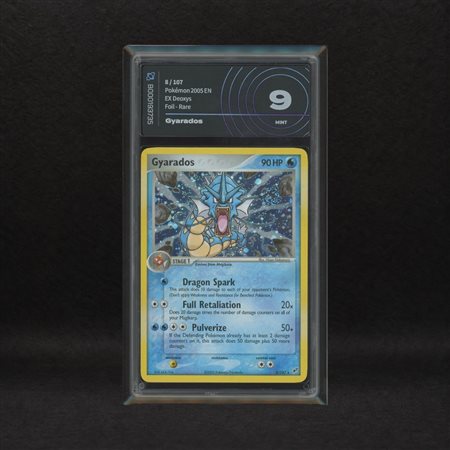 The Pokémon Company  
Gyarados #8 Holo (Swirl), EX Deoxys [ENG] 2005
 