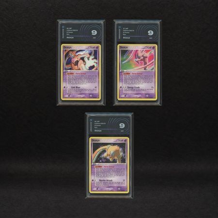 The Pokémon Company  
Deoxys Trio: Normal Form #16, Speed Form #17, Defense Form #18, EX Deoxys [ENG] 2005
 